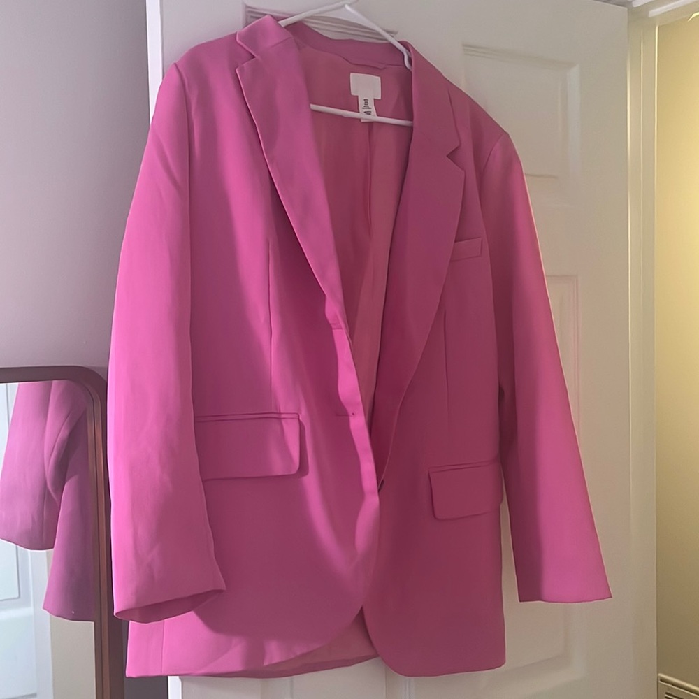 Pink blazer